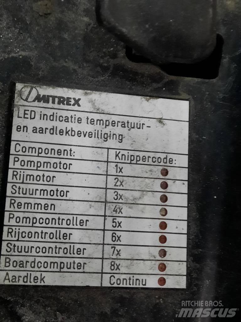 Mitsubishi FB20AN Elektrische heftrucks