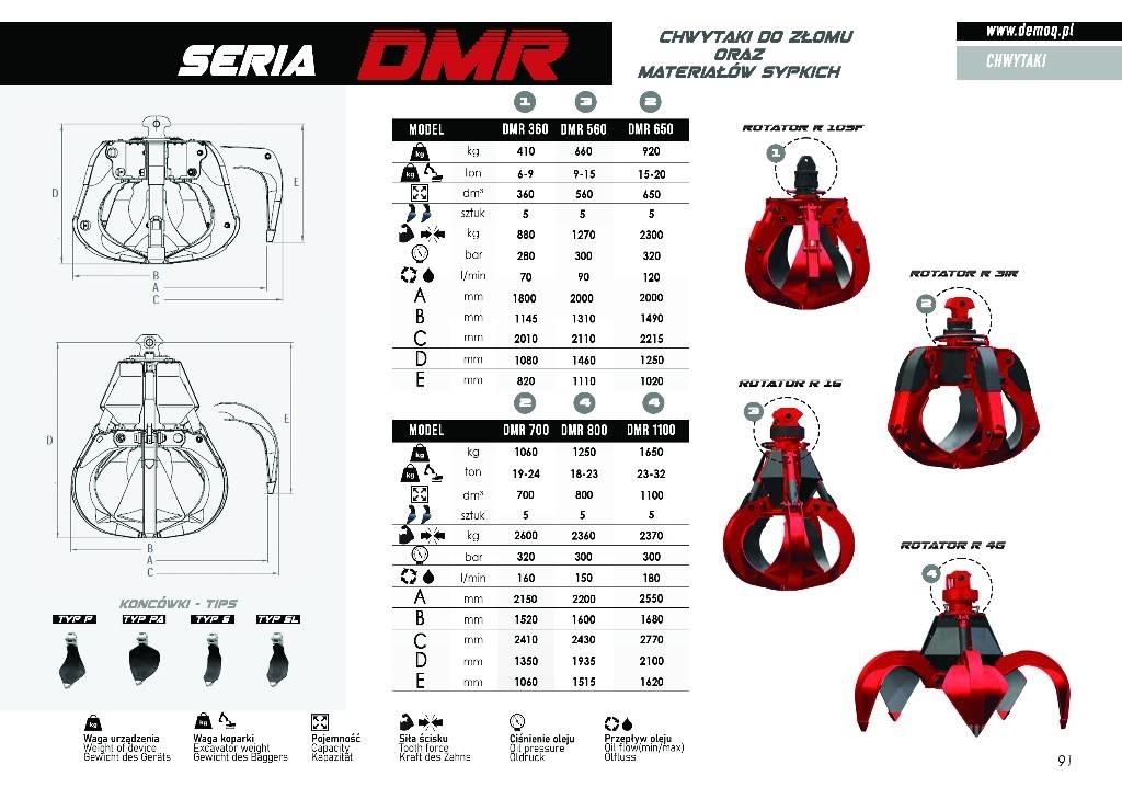  DEMOQ DMR700 Greifer
