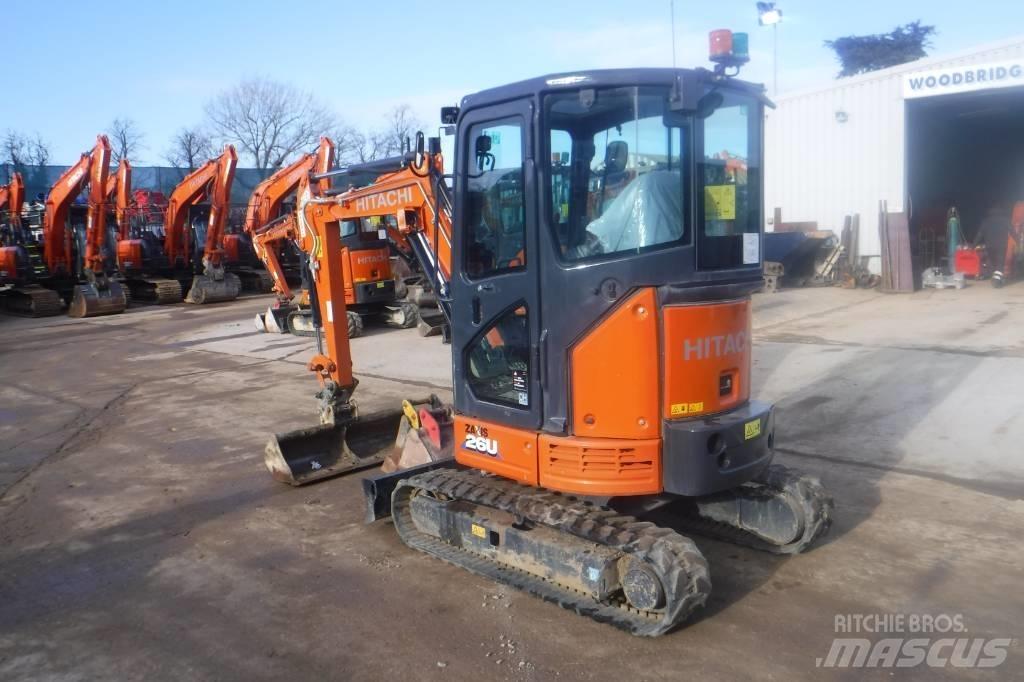 Hitachi ZX 26 U-6 Minibagger < 7t