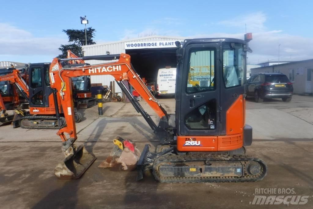Hitachi ZX 26 U-6 Minibagger < 7t