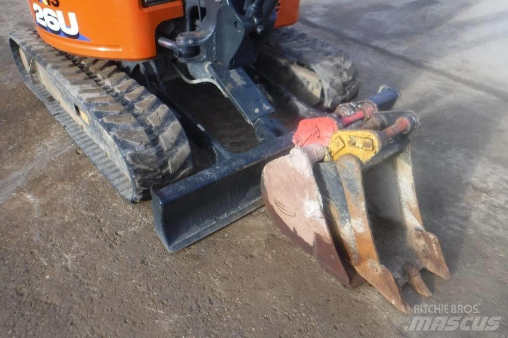 Hitachi ZX 26 U-6 Minibagger < 7t