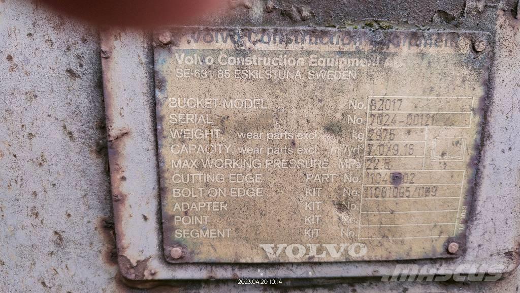 Volvo 180F Schaufeln