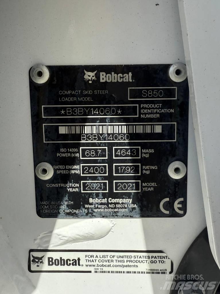 Bobcat S 850 Kompaktlader