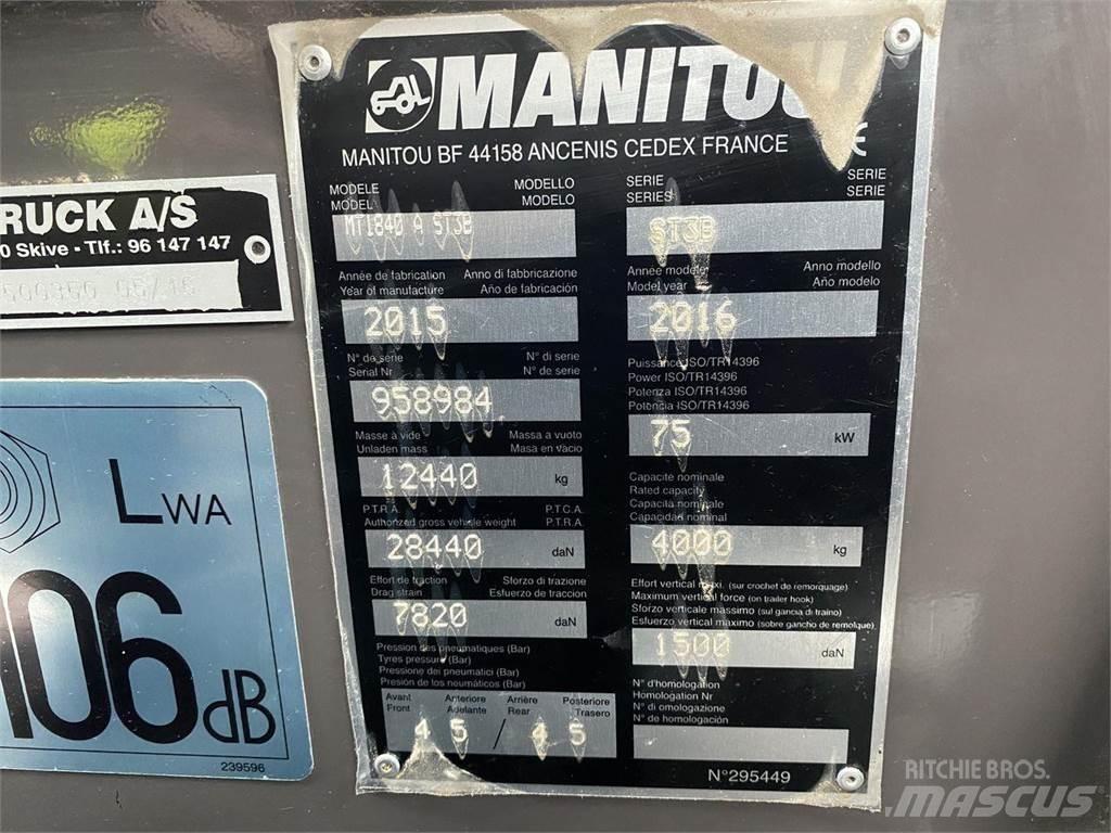 Manitou MT1840A Teleskoplader