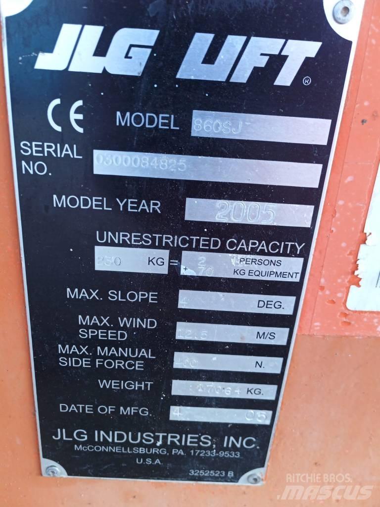 JLG 860 SJ Teleskopbühnen