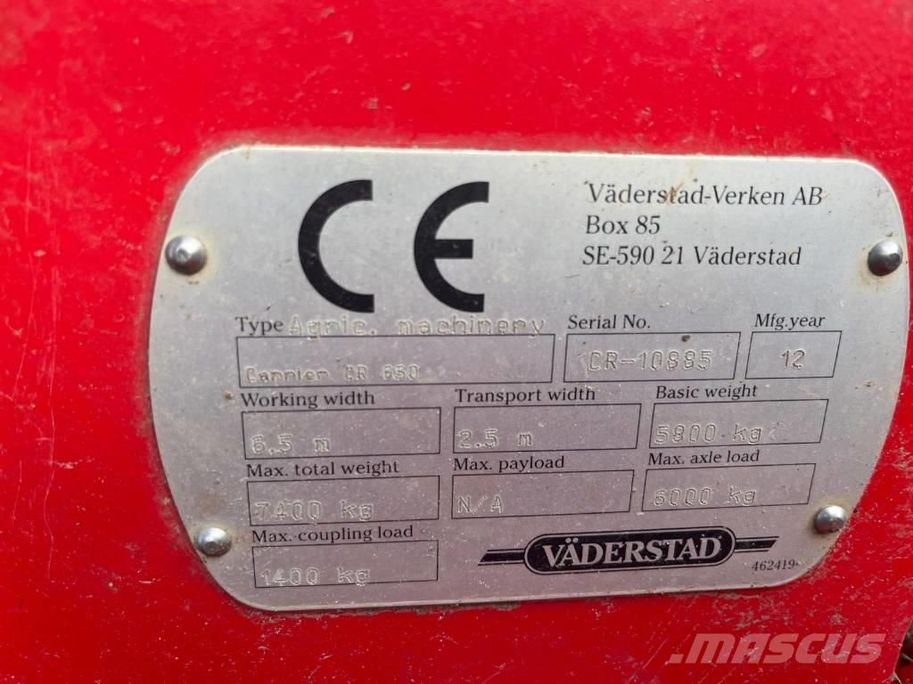 Väderstad Carrier650 Scheibeneggen