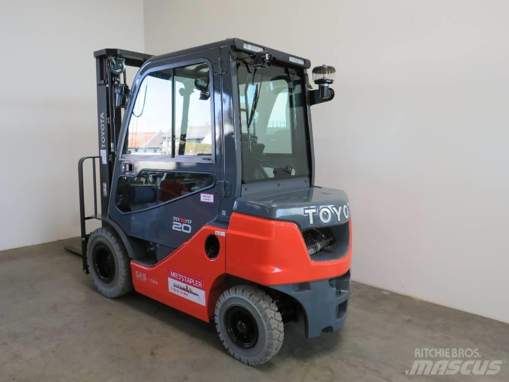 Toyota 8 FDF 20 Diesel heftrucks