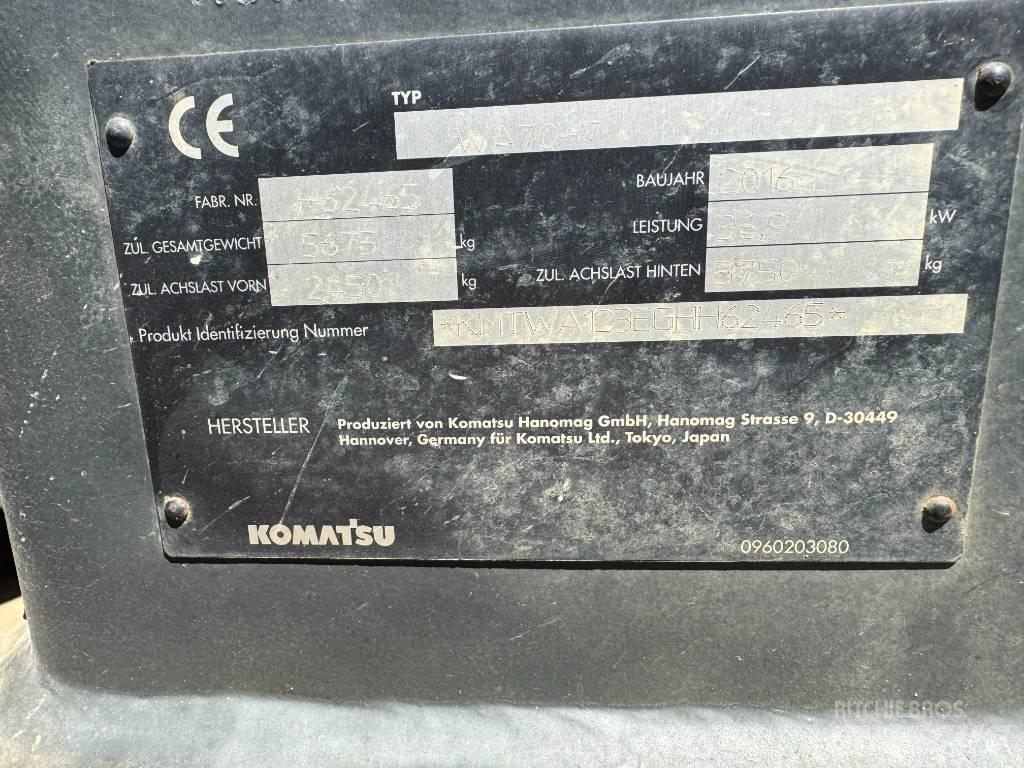 Komatsu WA70-7 Radlader
