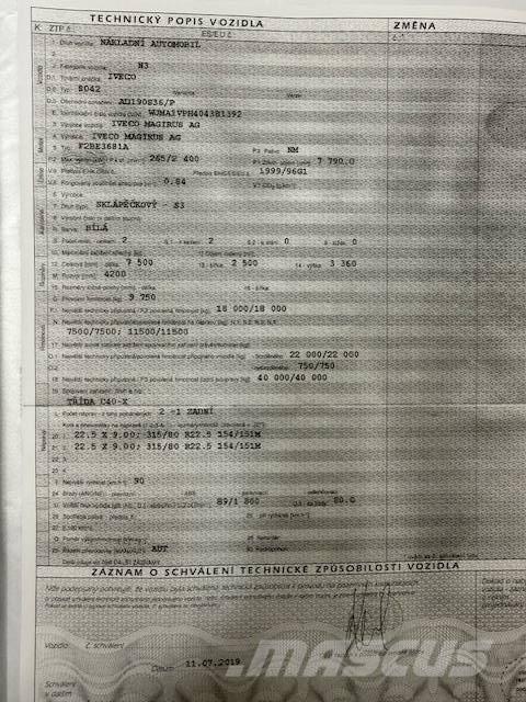 Iveco MAGIRUS Kranwagen