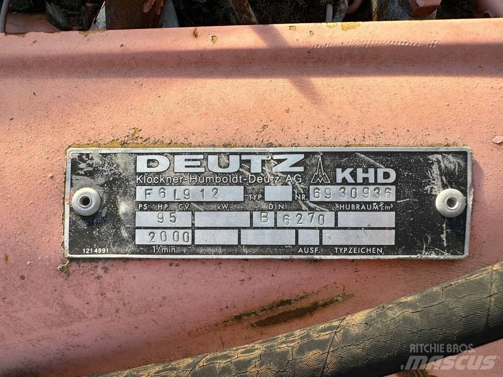 Deutz F6L912 ENGINE Motoren