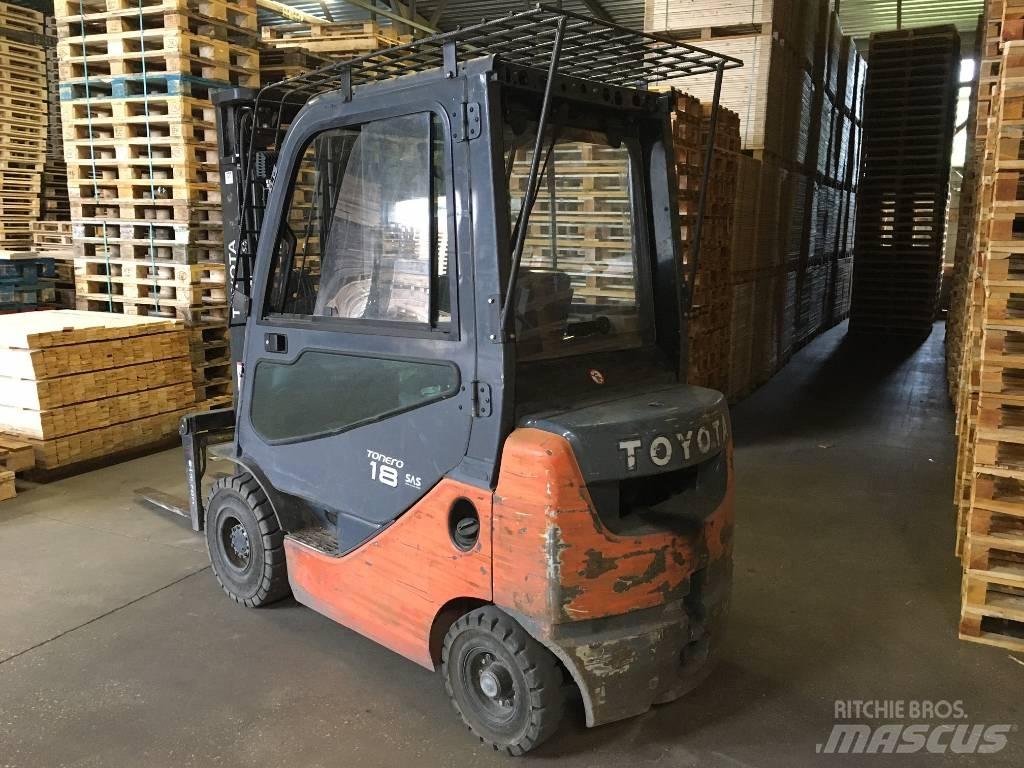 Toyota 8FDF18 Diesel heftrucks