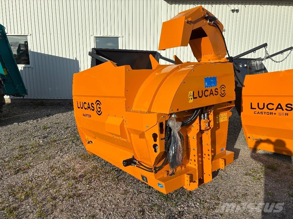 Lucas G Raptor Ballenschredder, -schneider und -wickler