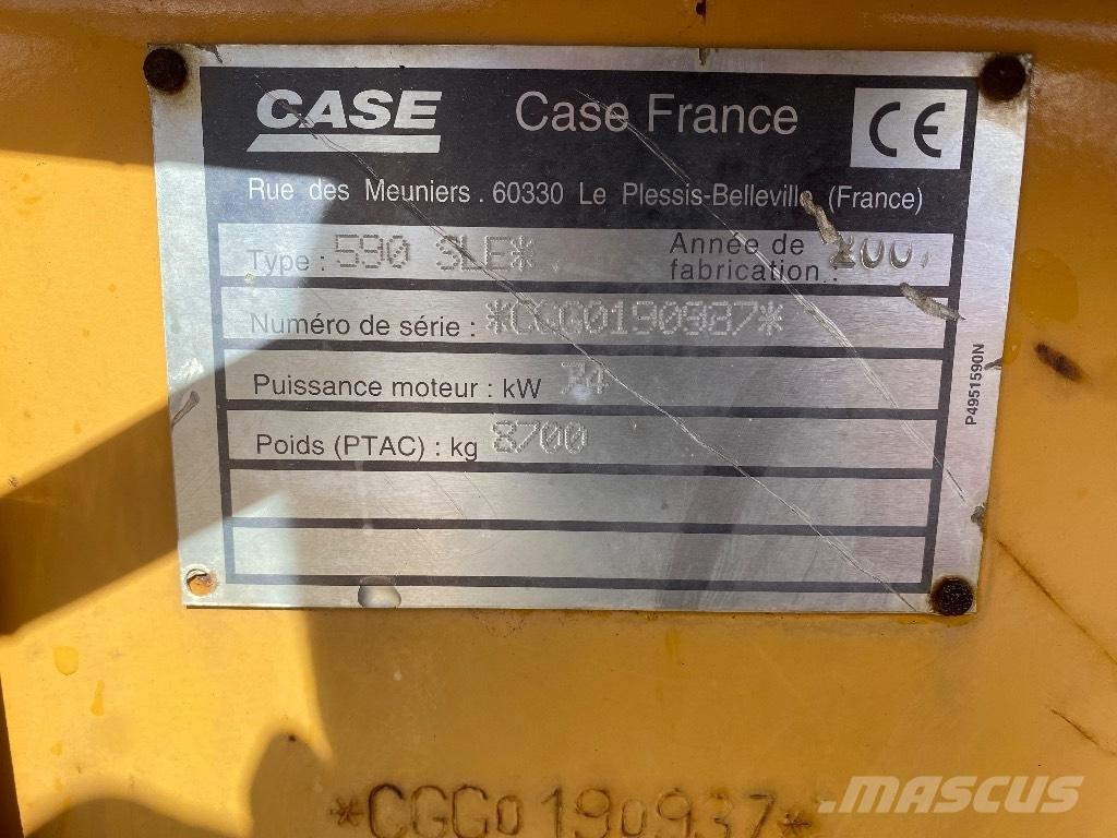 CASE 590 SLE Baggerlader