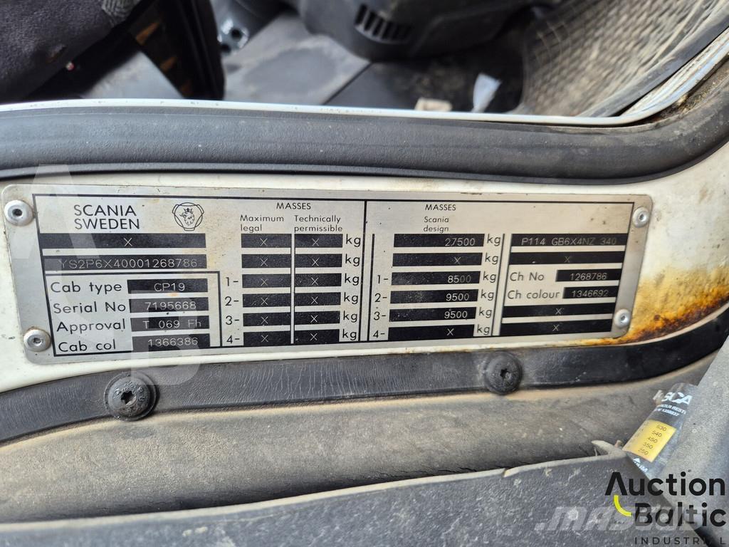 Scania P 114 GB Kipper