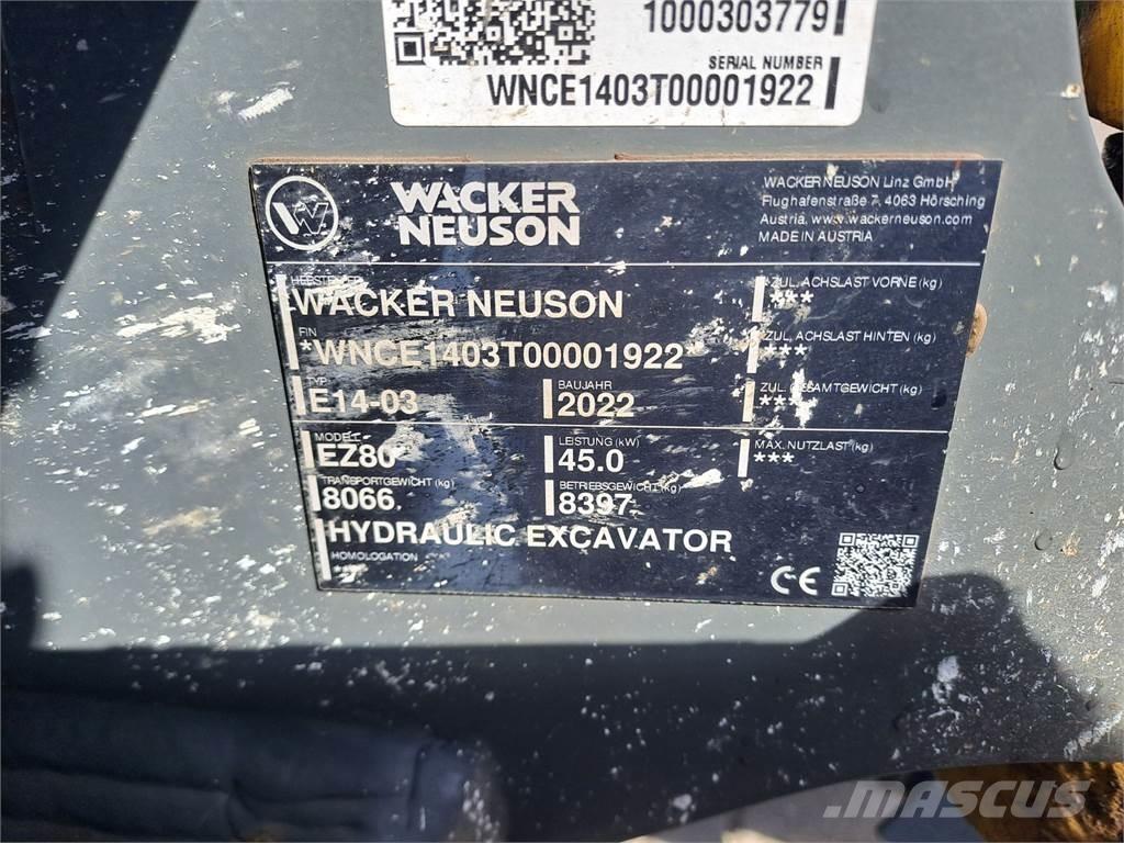 Wacker Neuson EZ80 Raupenbagger