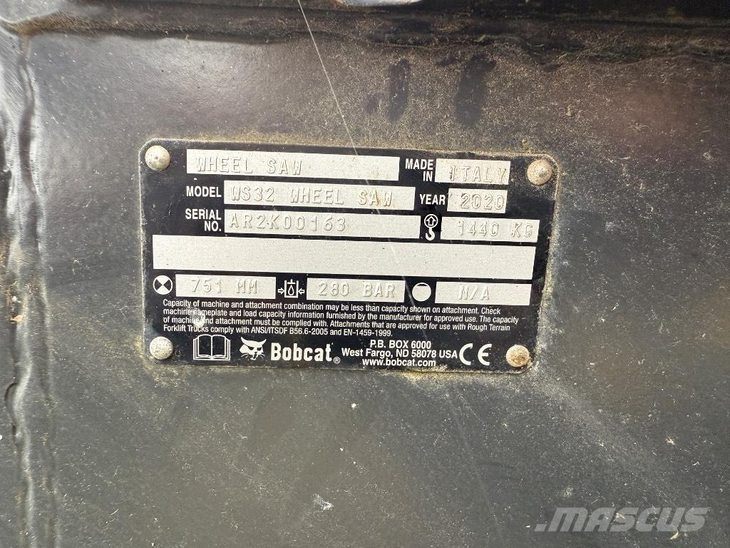 Bobcat WS 32 Andere Zubehörteile