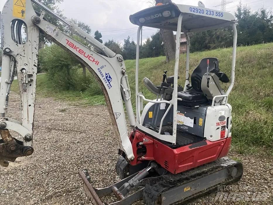 Takeuchi TB 215 R Minibagger < 7t