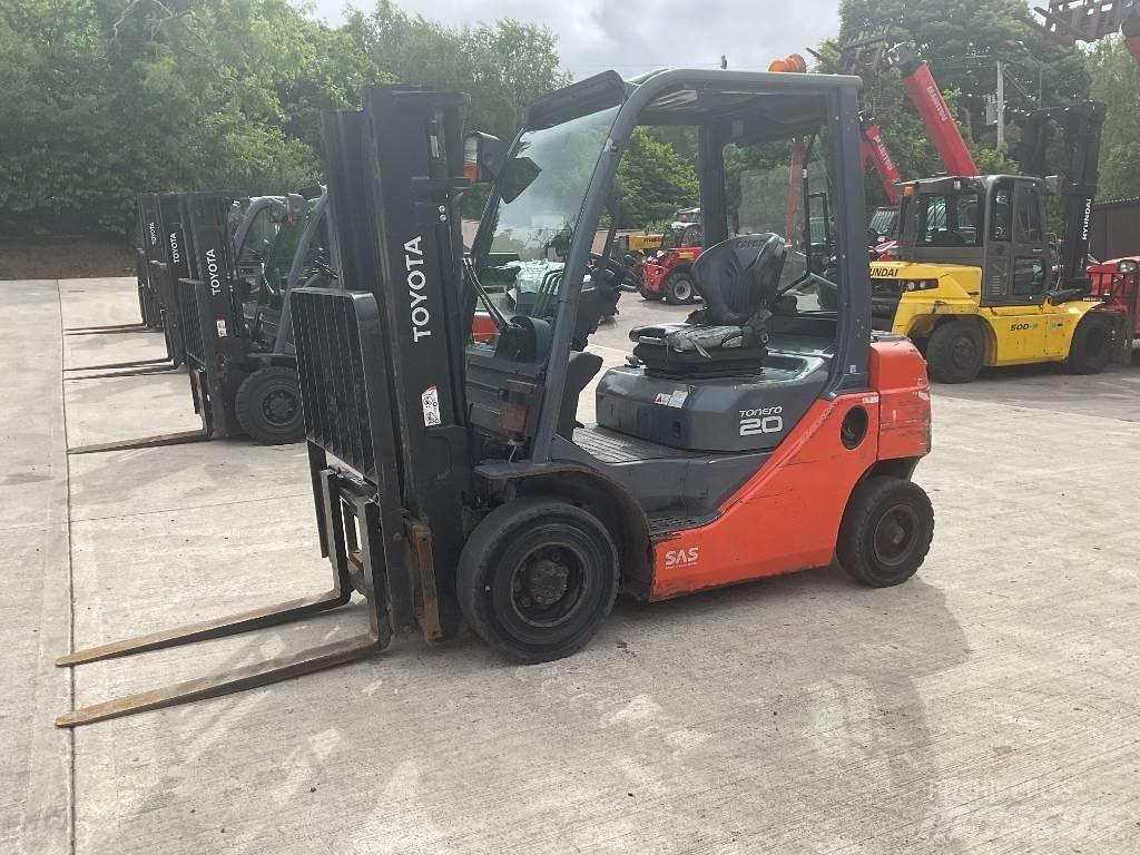 Toyota 02-8 FDF 20 Diesel heftrucks