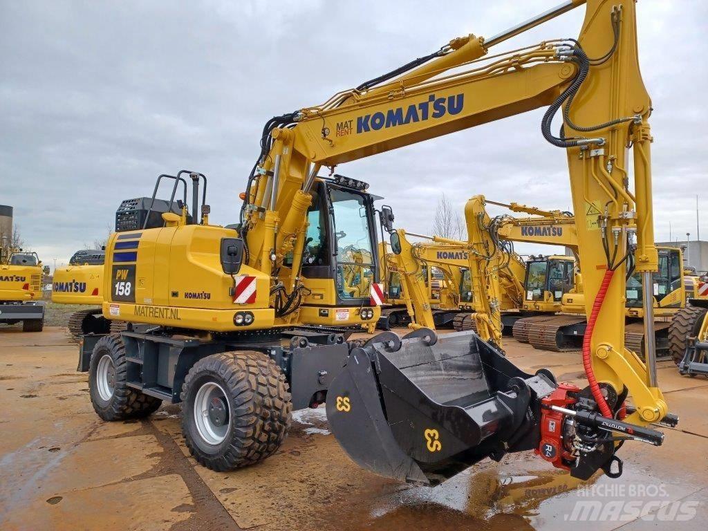 Komatsu PW158-11E0 Mobilbagger