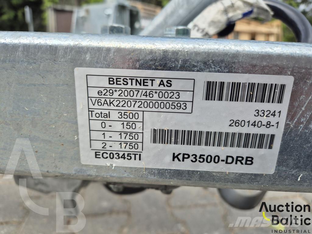  Tiki KP3500-DRB Curtainsiderauflieger