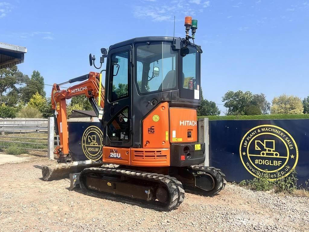 Hitachi ZX26U Spezialbagger