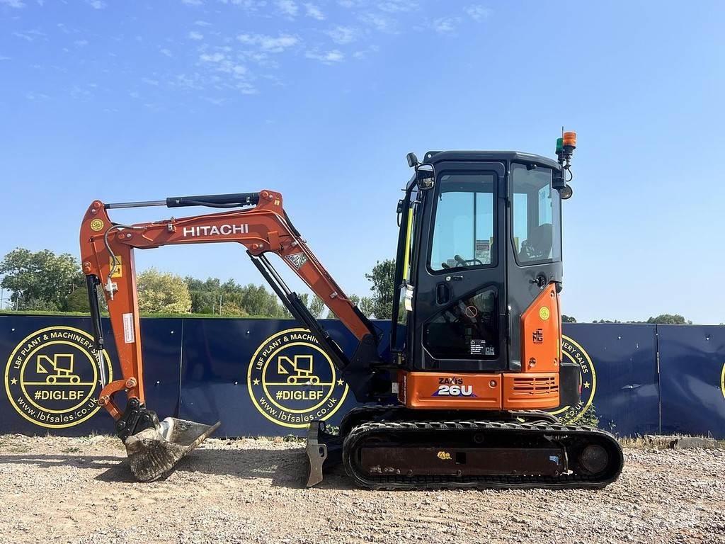 Hitachi ZX26U Spezialbagger