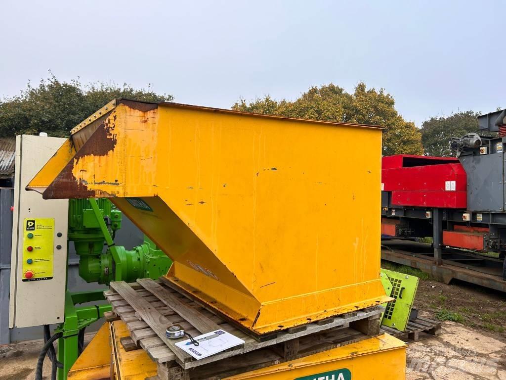 Untha RS50 Feed Hood Motoren und Getriebe