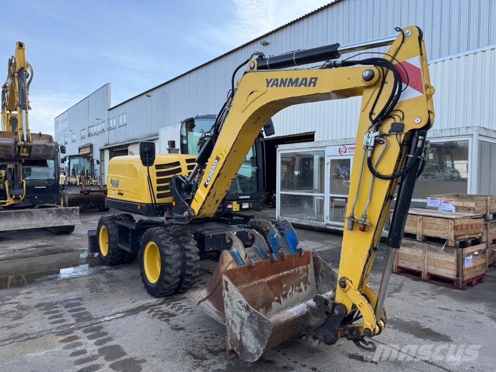 Yanmar B95W (40810) Mobilbagger