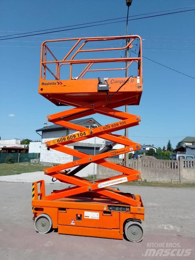 Haulotte Compact 10 Scheren-Arbeitsbühnen