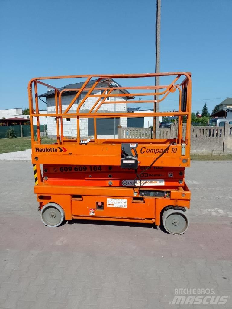 Haulotte Compact 10 Scheren-Arbeitsbühnen