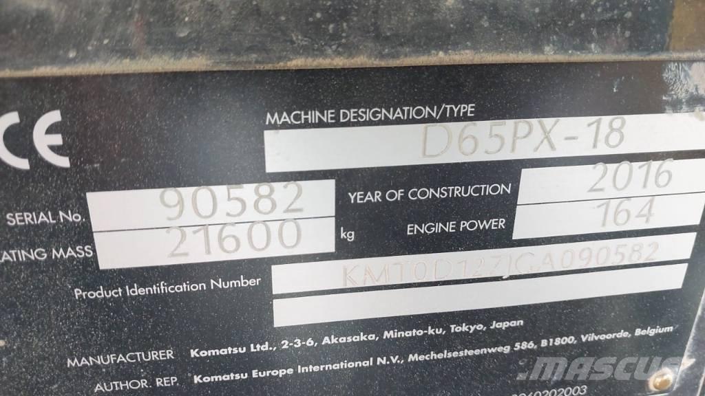 Komatsu D 65 PX-18 Bulldozer