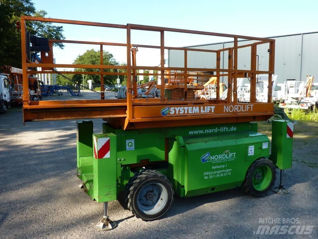 Genie GS 3268 RT Scheren-Arbeitsbühnen