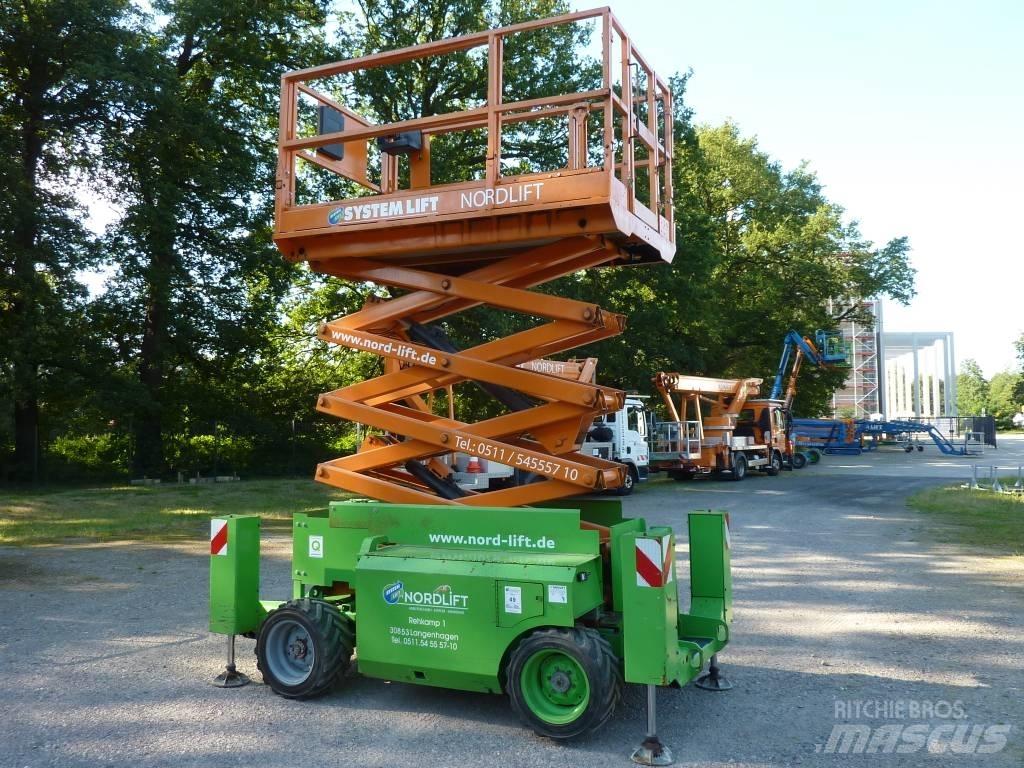 Genie GS 3268 RT Scheren-Arbeitsbühnen