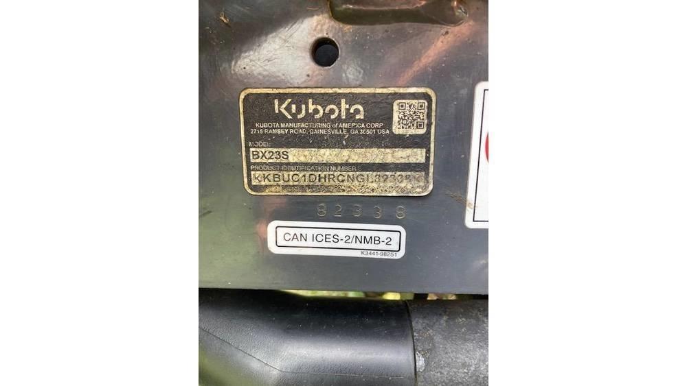 Kubota BX23s Traktoren