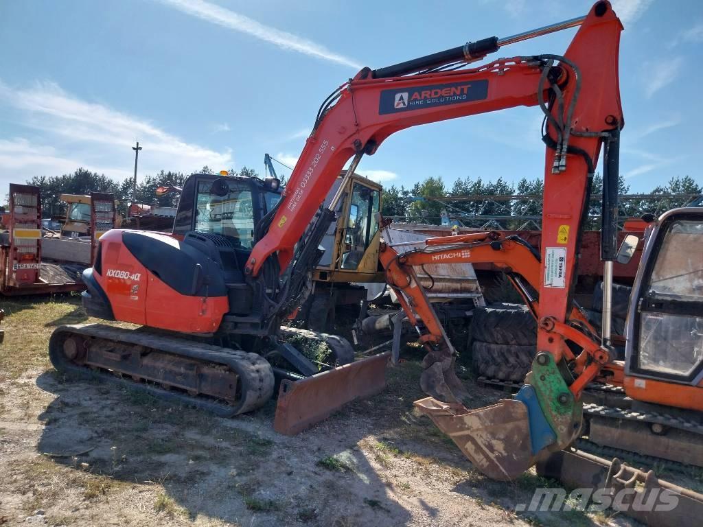 Kubota KX 080-4 Midibagger  7t - 12t