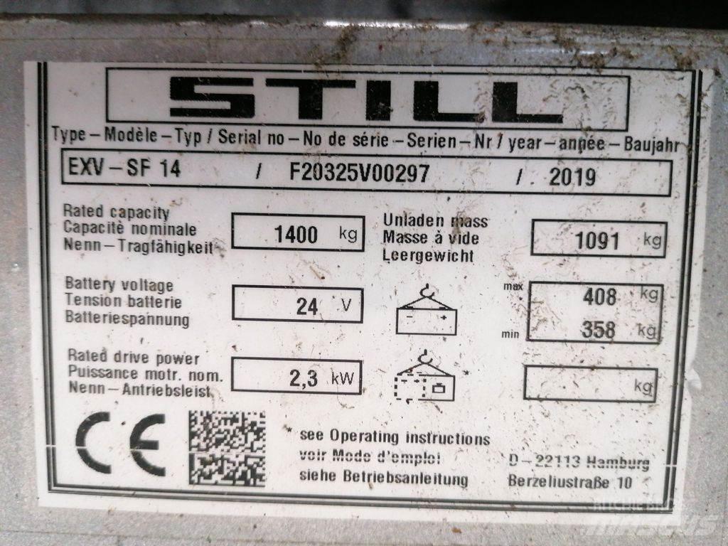 Still EXV-SF14 Deichselstapler