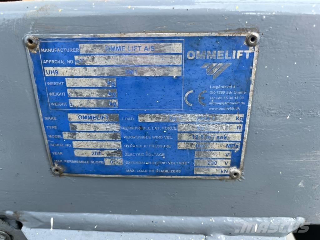 Omme Mini 12 EBJ Anhänger-Arbeitsbühnen
