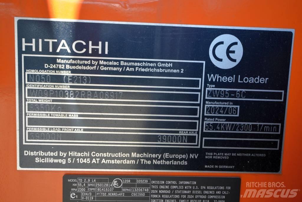 Hitachi ZW 95-6 C Radlader