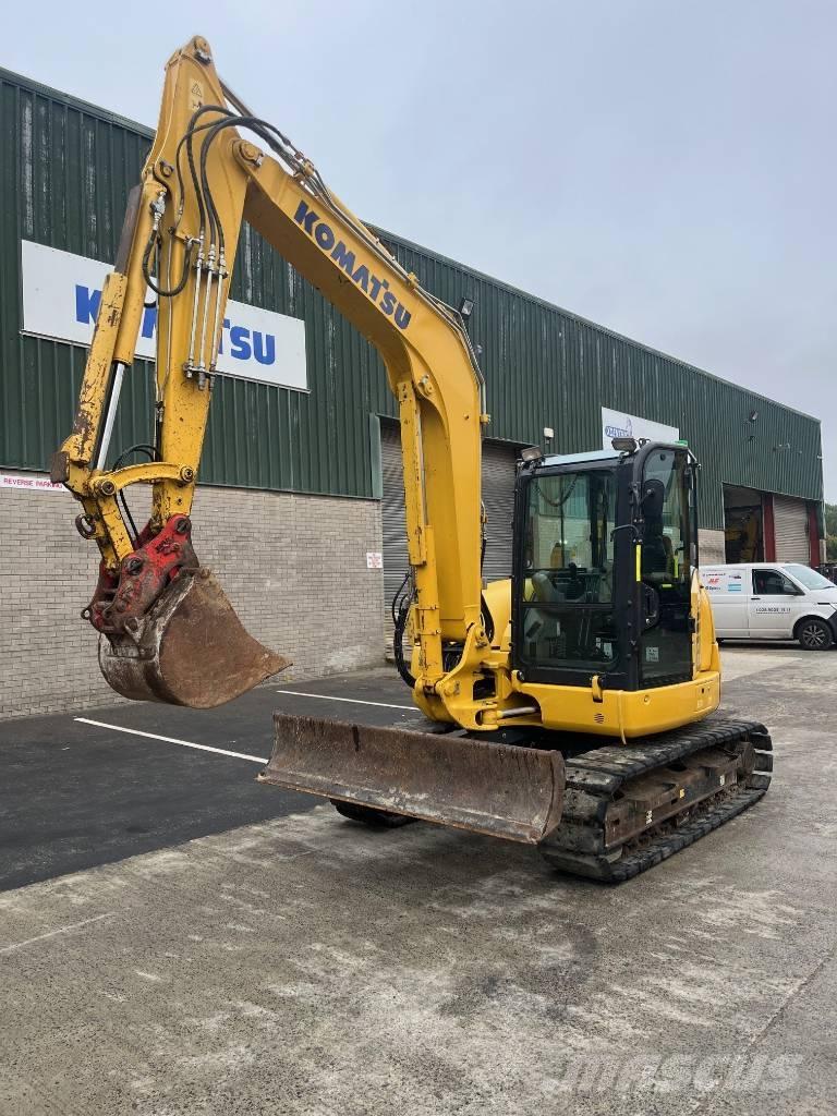 Komatsu PC80MR-5E0 Midibagger  7t - 12t