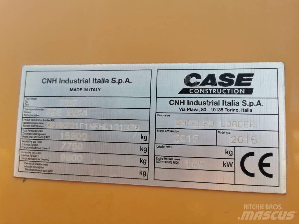 CASE 721F Z-Bar Radlader