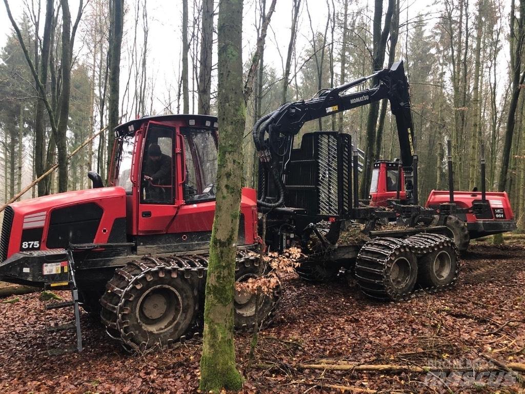 Komatsu 875 Forwarder