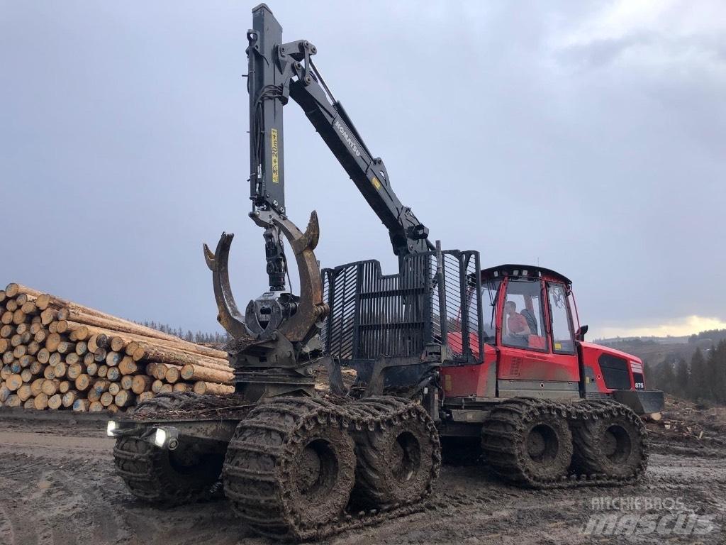 Komatsu 875 Forwarder