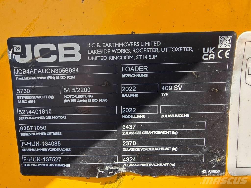 JCB 409SV Radlader