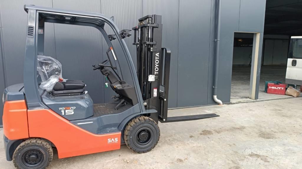 Toyota 8FDF15 Diesel heftrucks