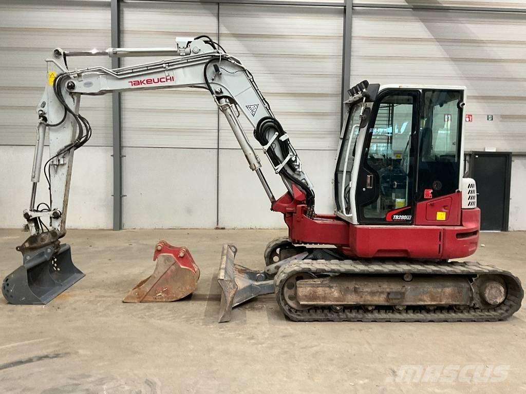 Takeuchi TB 280 FR Midibagger  7t - 12t