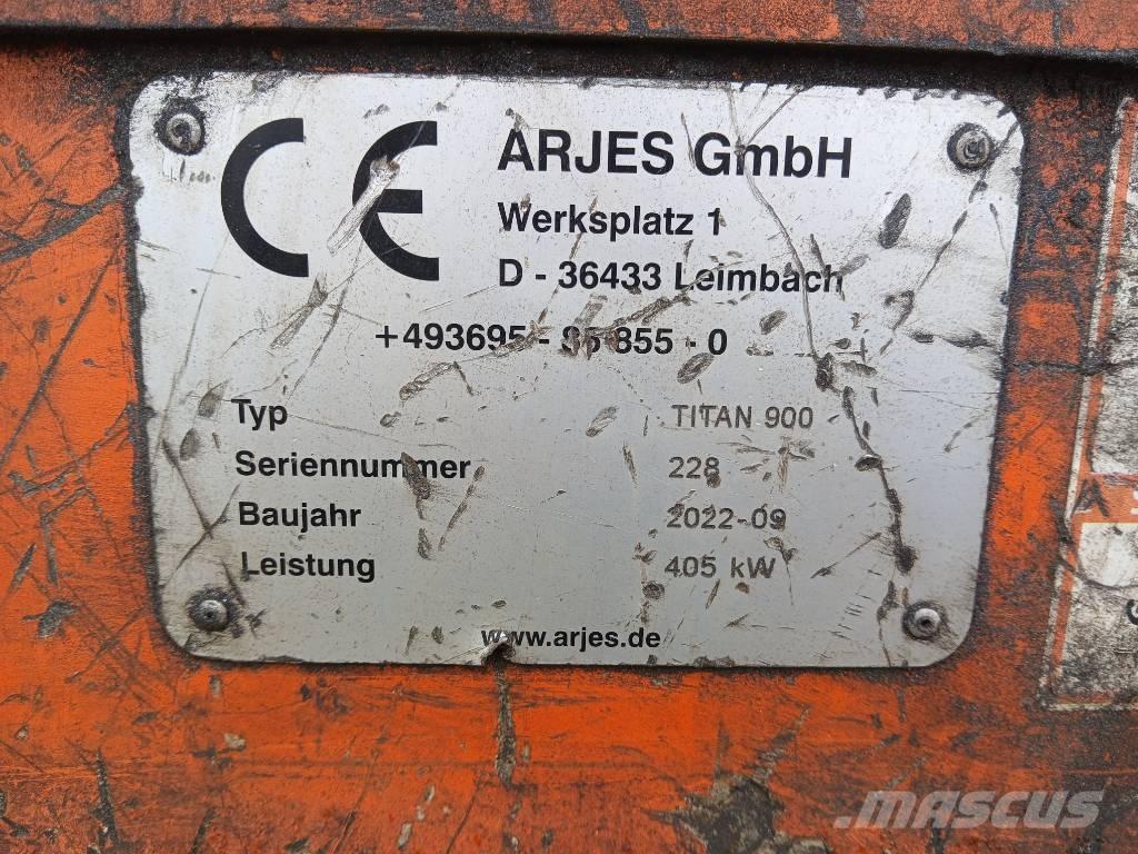 Arjes Titan 900 Schredder