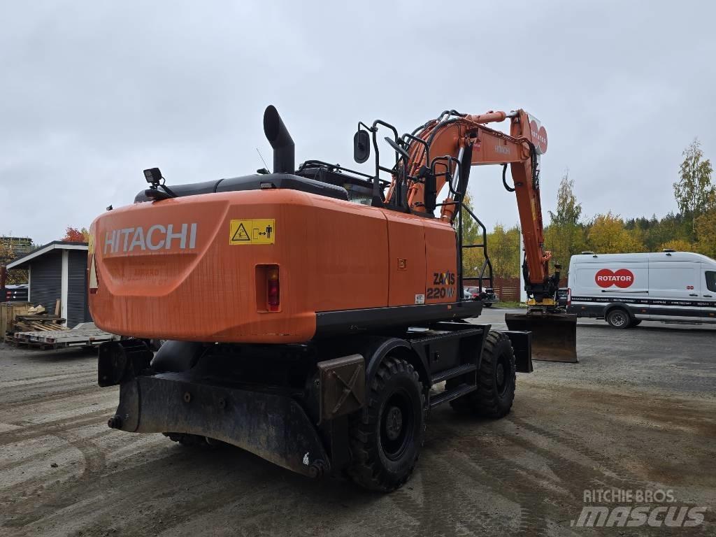 Hitachi ZX 220W-5 Mobilbagger