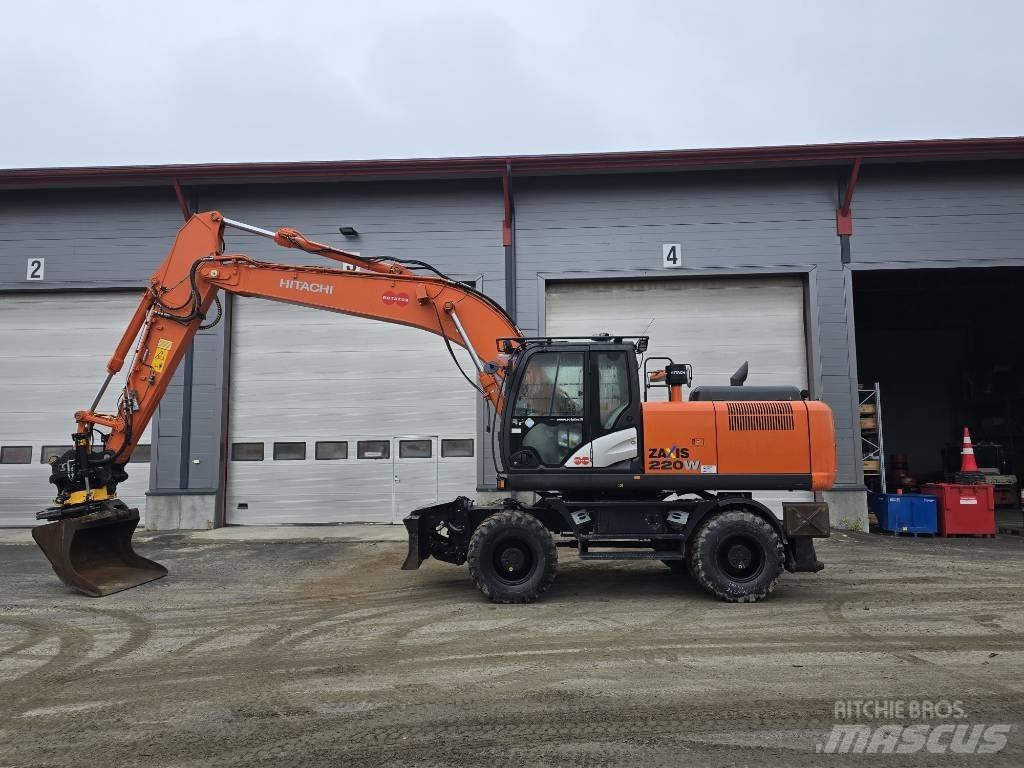 Hitachi ZX 220W-5 Mobilbagger