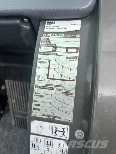 Ausa C 351 Geländestapler