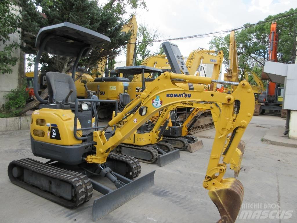 Komatsu PC 18 Minibagger < 7t